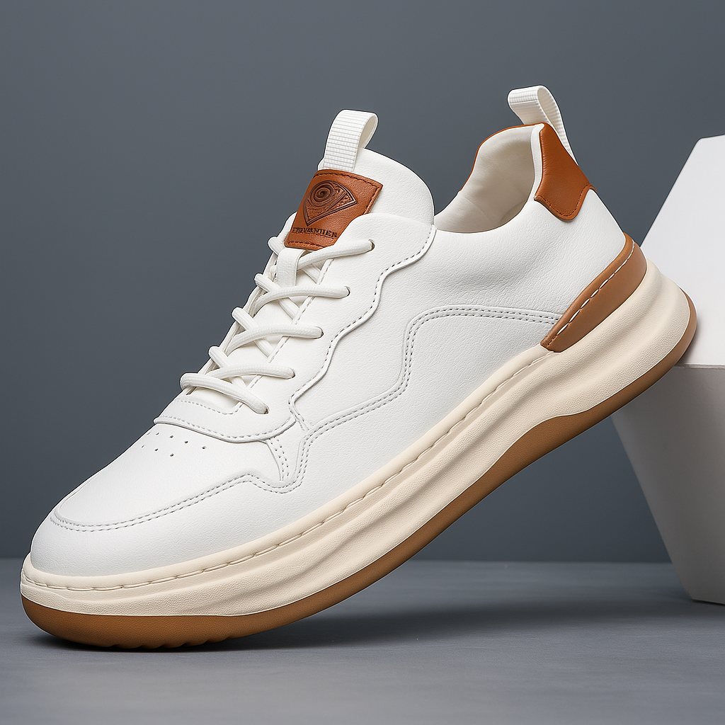 Grove | Herren Leder Sneaker Schnürschuhe Casual