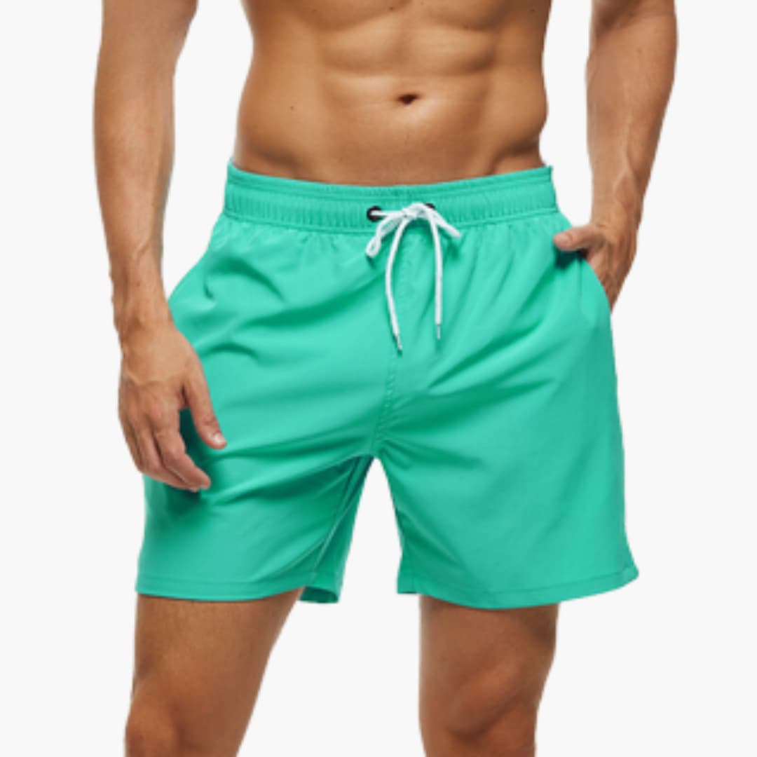 Alex | Herren Badeshorts mit Kordelzug Schnelltrocknend