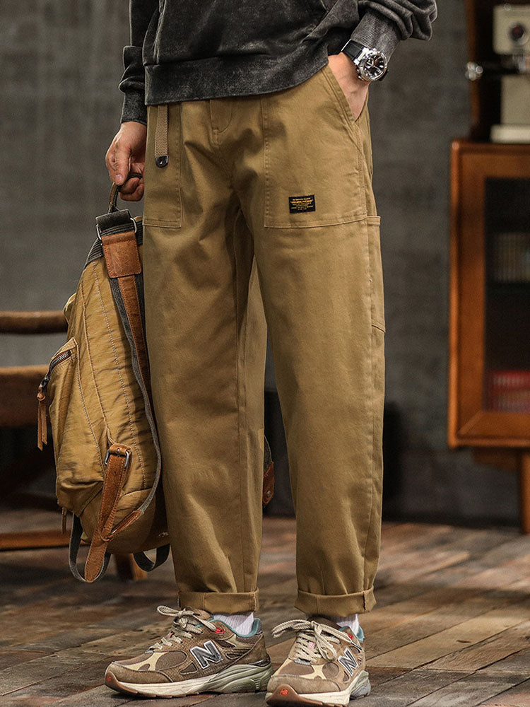 Kolt | Herren Cargohose Loose Fit Workwear Hose mit Aufschlag