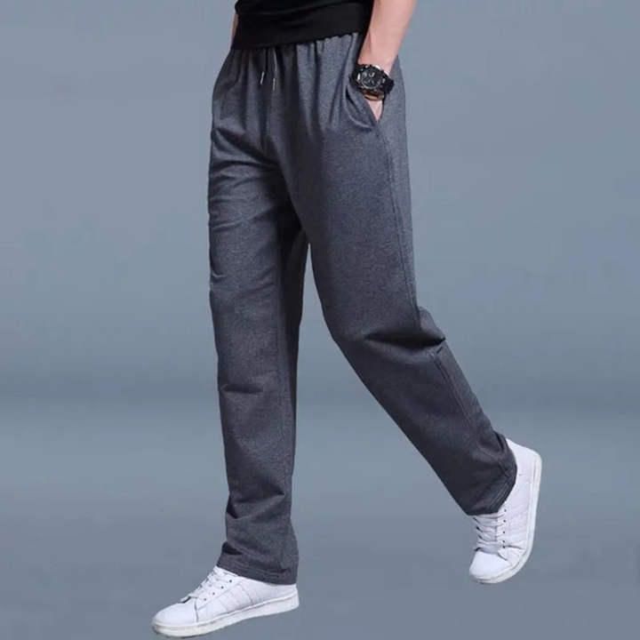 Darvin | Herren Loose Fit Jogginghose Freizeithose Elastischer Bund