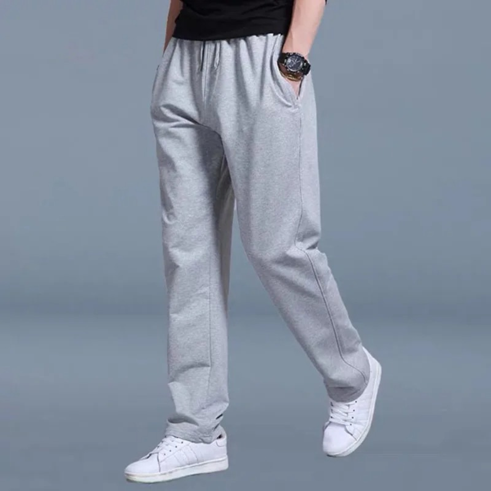 Darvin | Herren Loose Fit Jogginghose Freizeithose Elastischer Bund