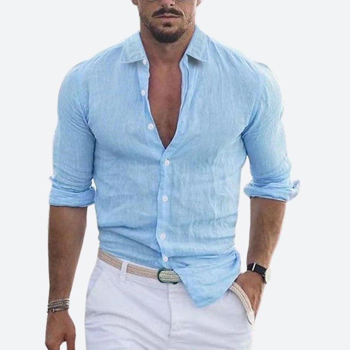 Felix | Herren hemd Kurzarm Freizeithemd Sommer Slim Fit
