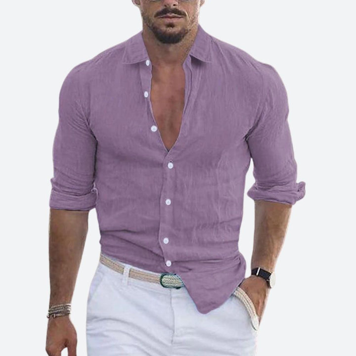 Felix | Herren hemd Kurzarm Freizeithemd Sommer Slim Fit
