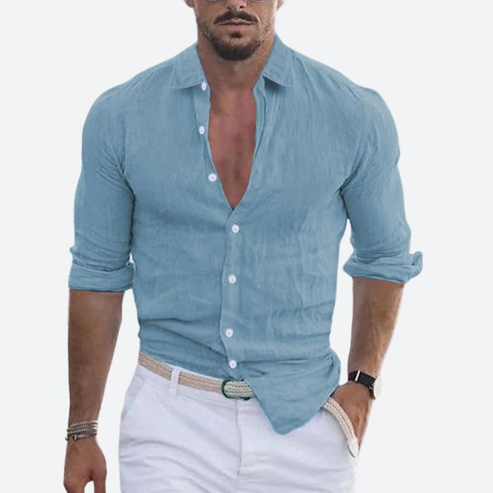 Felix | Herren hemd Kurzarm Freizeithemd Sommer Slim Fit