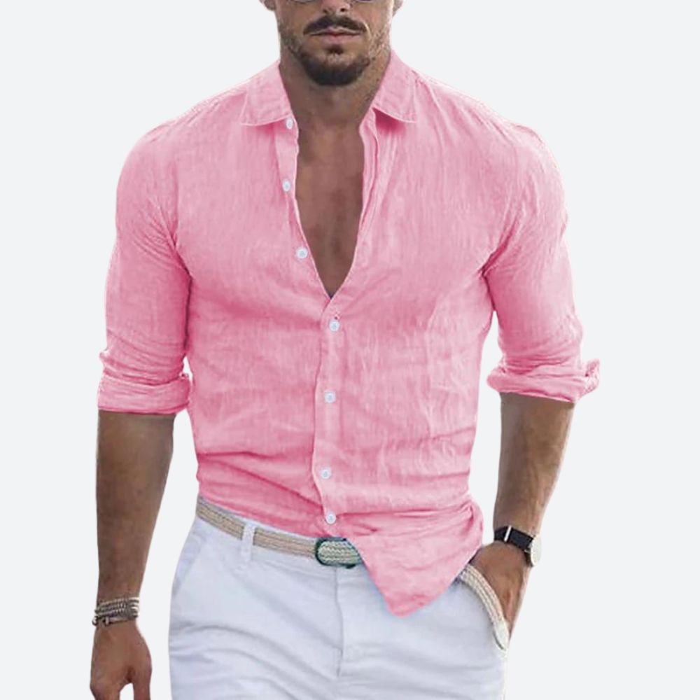 Felix | Herren hemd Kurzarm Freizeithemd Sommer Slim Fit