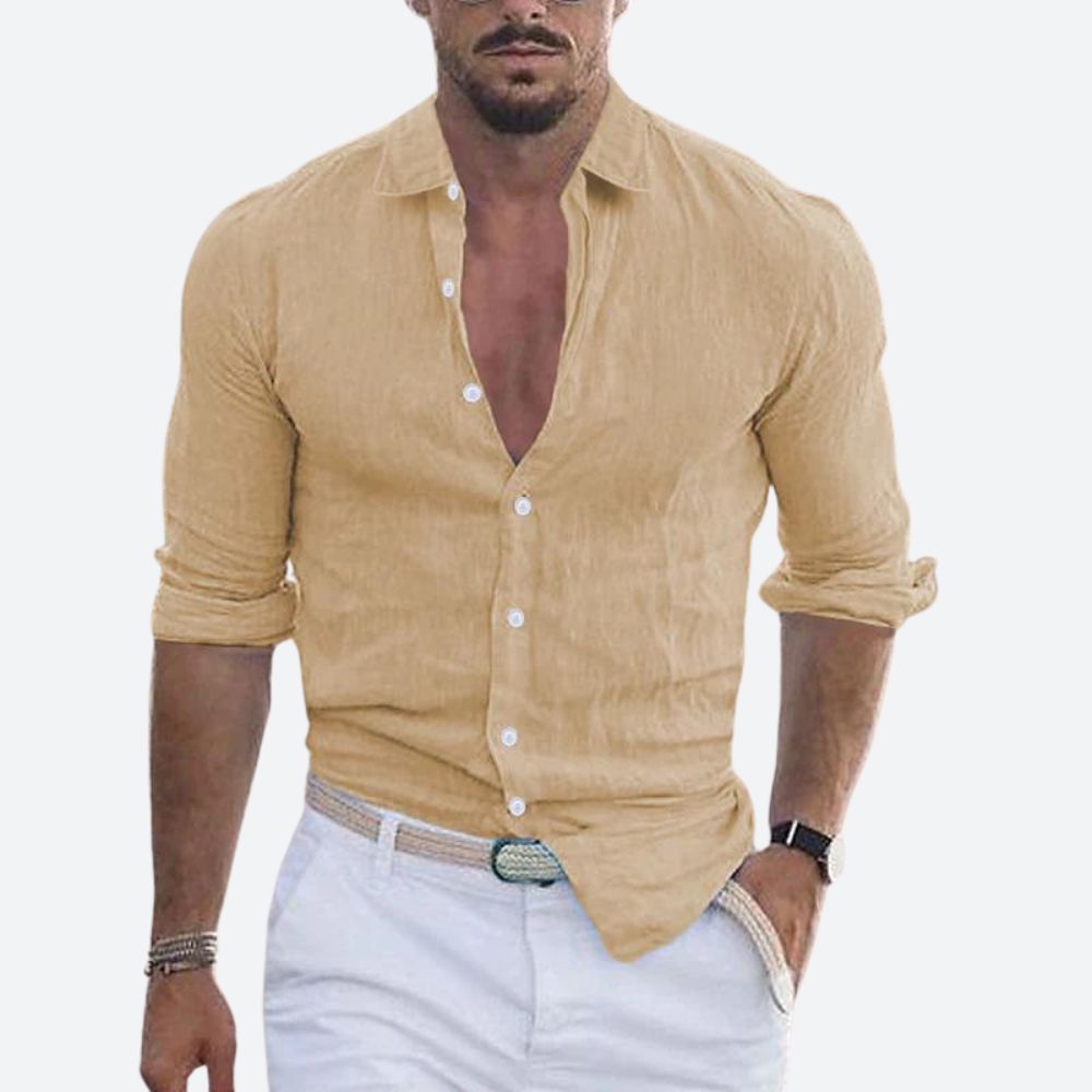Felix | Herren hemd Kurzarm Freizeithemd Sommer Slim Fit