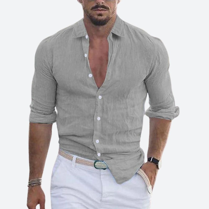 Felix | Herren hemd Kurzarm Freizeithemd Sommer Slim Fit
