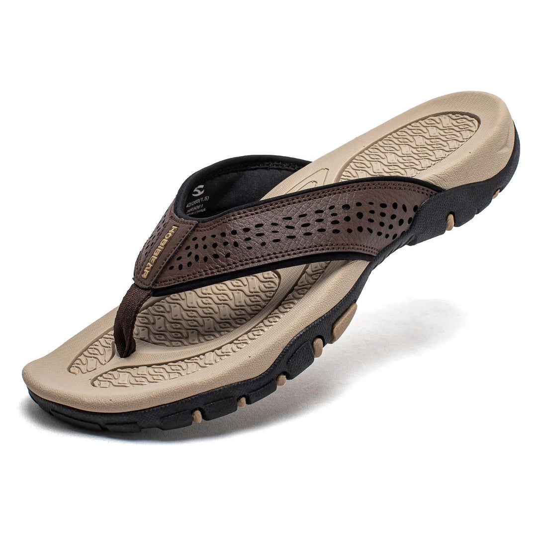 Marco | Herren Flip Flops outdoor, Zehensandalen mit Profilsohle
