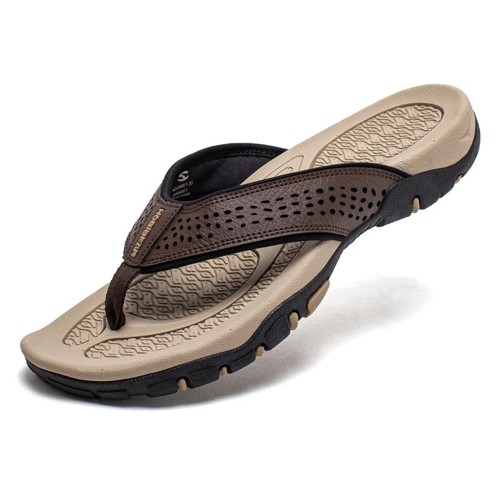 Marco | Herren Flip Flops outdoor, Zehensandalen mit Profilsohle