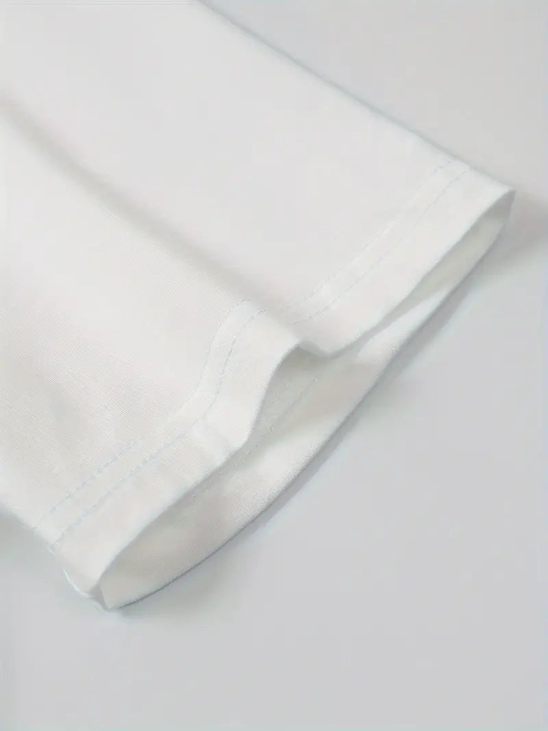 Lax | Herren Basic T-Shirt Rundhals Slim Fit Kurzarm