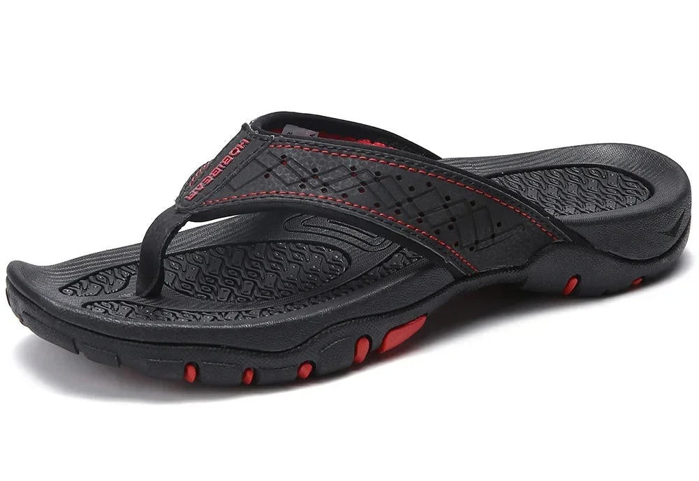 Marco | Herren Flip Flops outdoor, Zehensandalen mit Profilsohle