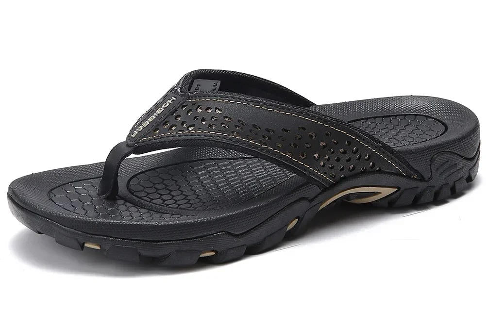 Marco | Herren Flip Flops outdoor, Zehensandalen mit Profilsohle