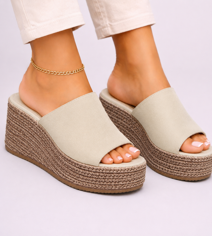 Esperanza | Damen Espadrille Wedge Sandalen