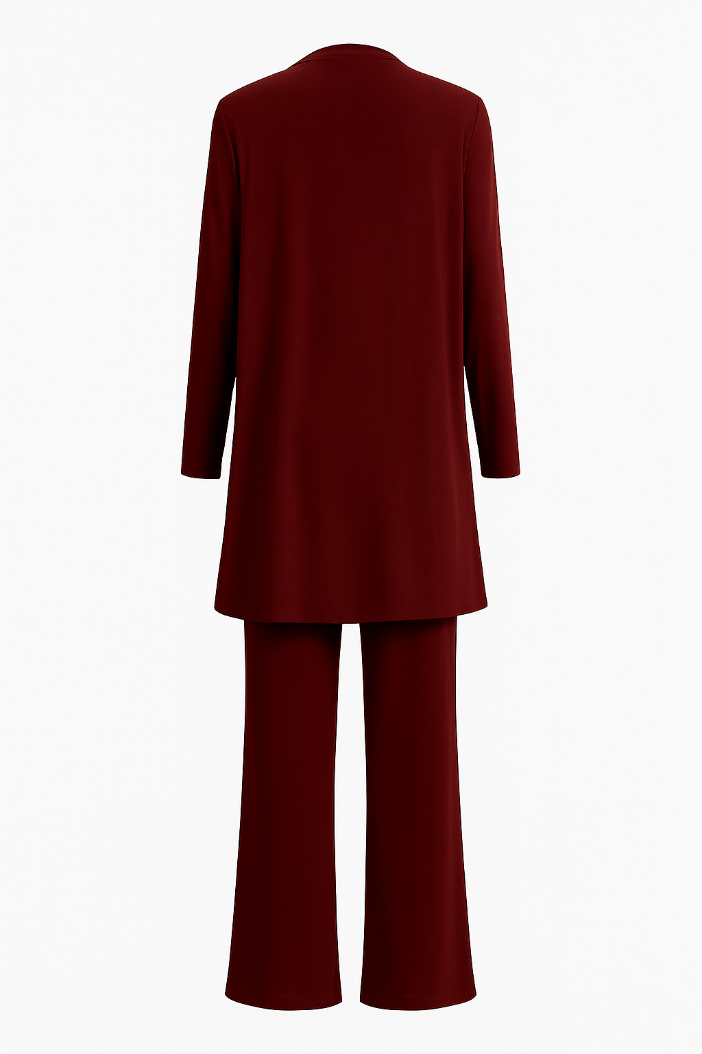 Elena | Damen 3-teiliges Set Top Cardigan Hose Hosenanzug Elegant