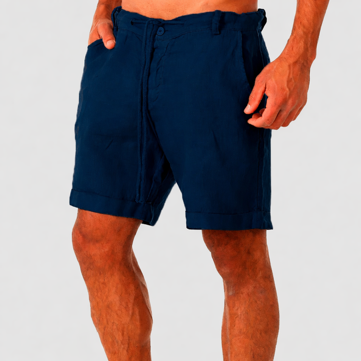 Matteo | Herren Bermuda Shorts Regular Fit Kordelzug