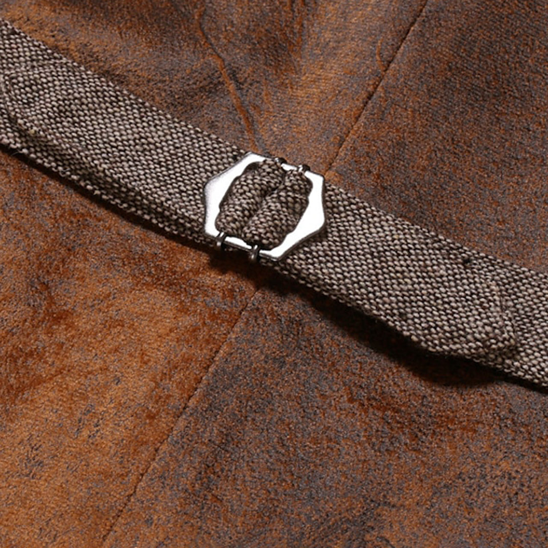 Dono | Herren Anzugweste Slim Fit Elegante Weste Herren