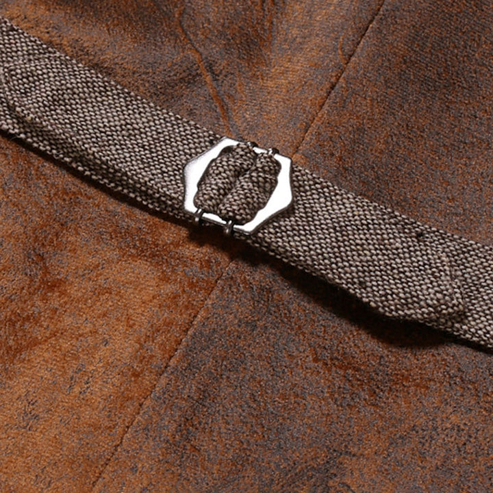Dono | Herren Anzugweste Slim Fit Elegante Weste Herren