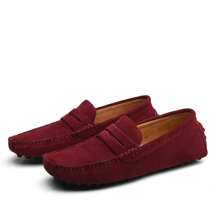 Marco | Herren Wildleder Loafer Mokassin Slip-on Freizeitschuh