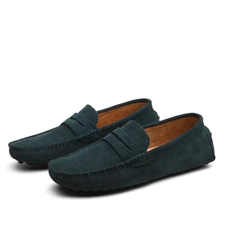 Marco | Herren Wildleder Loafer Mokassin Slip-on Freizeitschuh