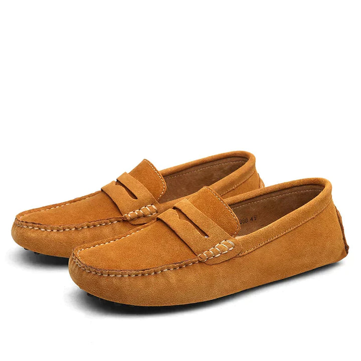 Marco | Herren Wildleder Loafer Mokassin Slip-on Freizeitschuh