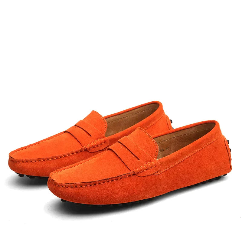 Marco | Herren Wildleder Loafer Mokassin Slip-on Freizeitschuh
