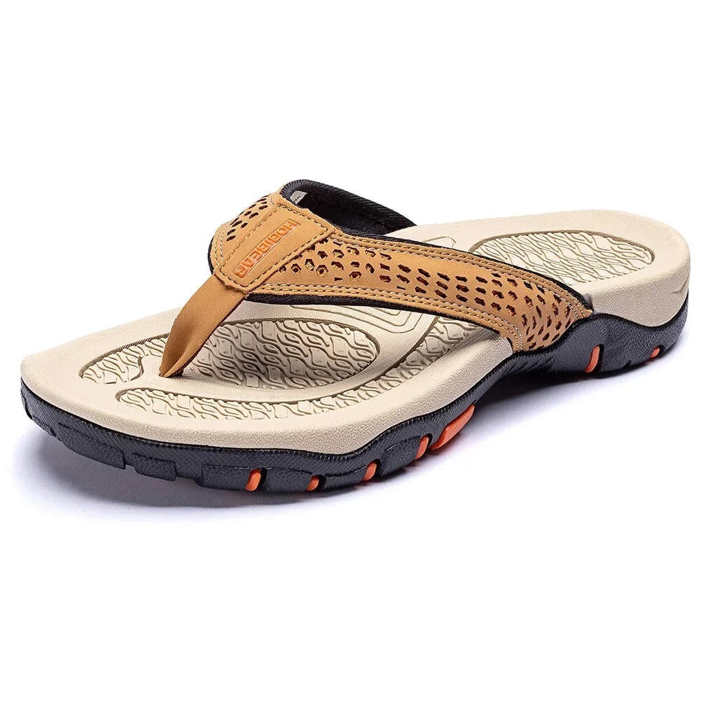 Marco | Herren Flip Flops outdoor, Zehensandalen mit Profilsohle