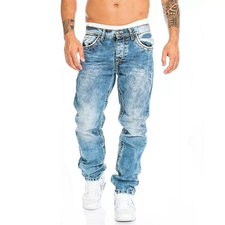 Ruben | Herren Baggy Jeans Vintage Wash Loose Fit