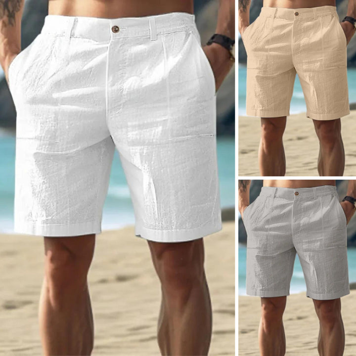 Rio | Herren Shorts Kurze Hose Knopfverschluss Sommer