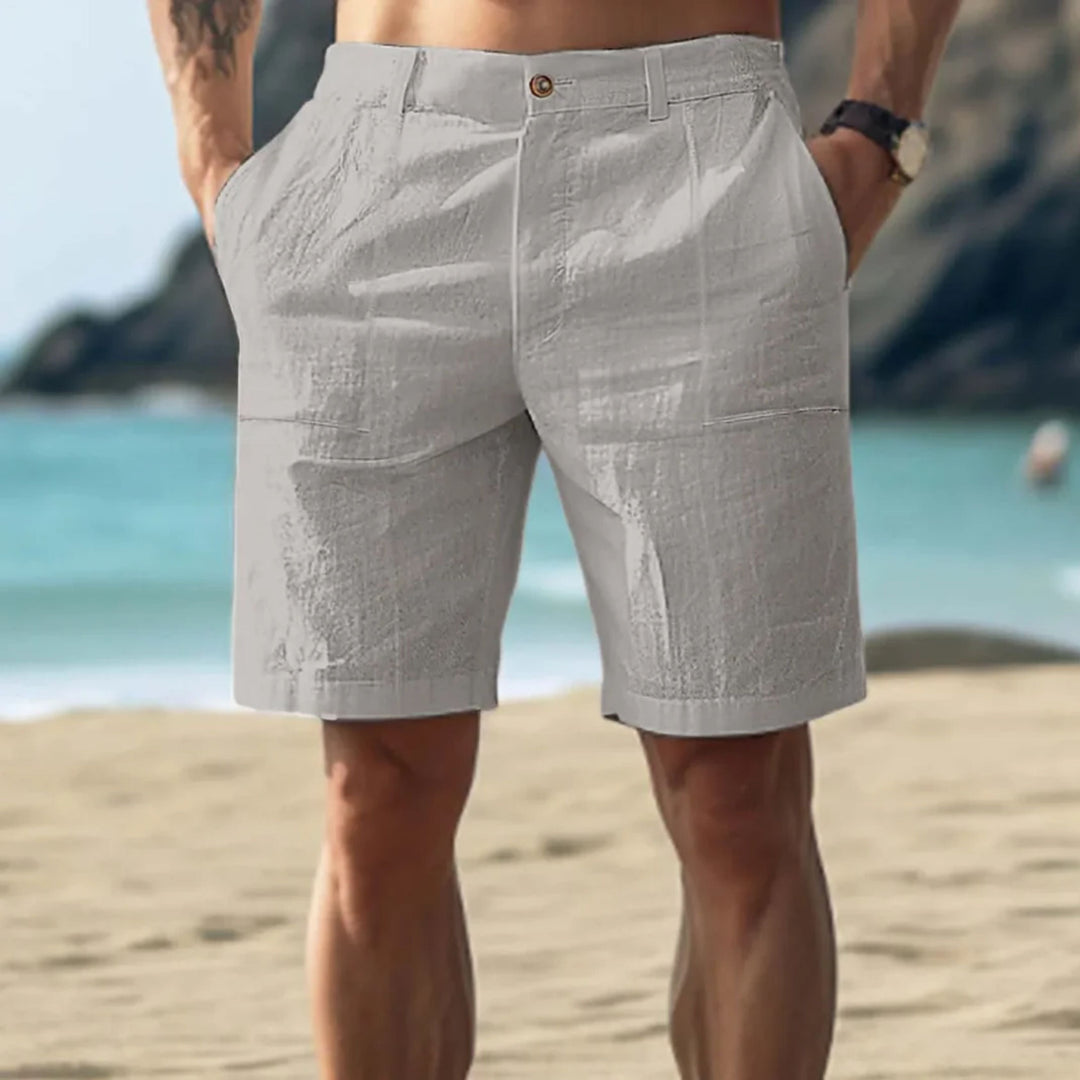 Rio | Herren Shorts Kurze Hose Knopfverschluss Sommer