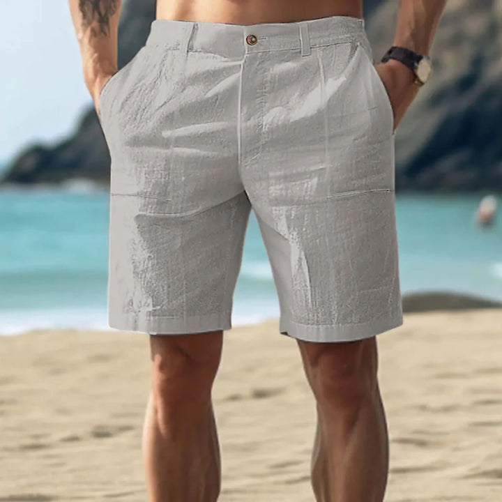 Rio | Herren Shorts Kurze Hose Knopfverschluss Sommer