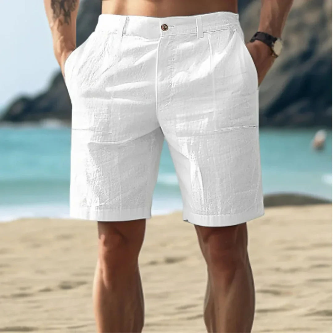 Rio | Herren Shorts Kurze Hose Knopfverschluss Sommer