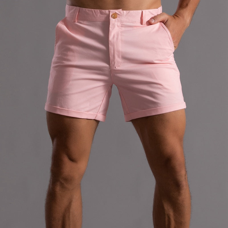 Porto | Herren Chino Shorts Slim Fit Kurze Hose Sommer