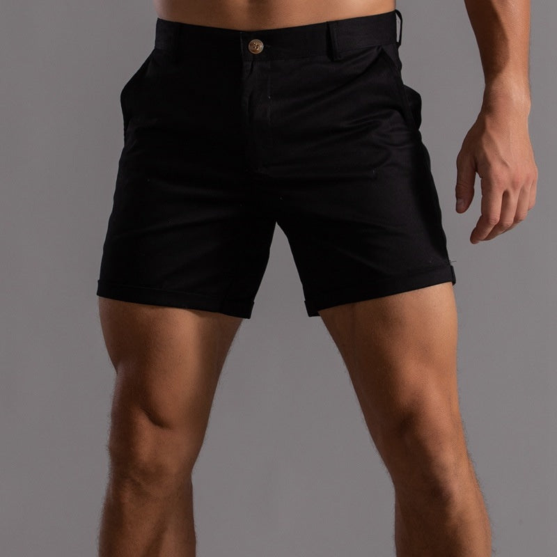 Porto | Herren Chino Shorts Slim Fit Kurze Hose Sommer