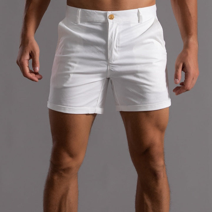 Porto | Herren Chino Shorts Slim Fit Kurze Hose Sommer