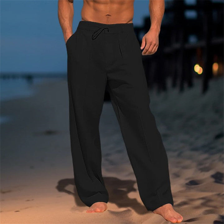Verdo | Herren hose Kordelzug Loose Fit Sommerhose