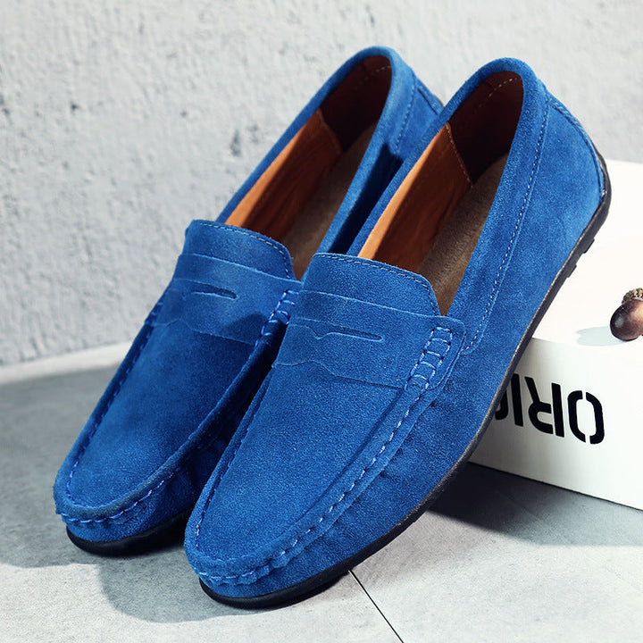 Marco | Herren Wildleder Loafer Penny Loafer Slip-on Schuhe