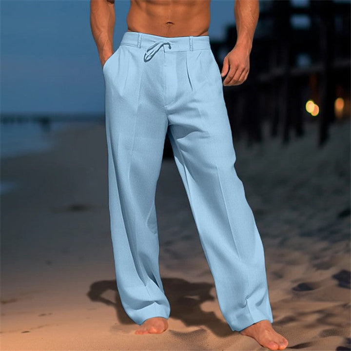 Verdo | Herren hose Kordelzug Loose Fit Sommerhose