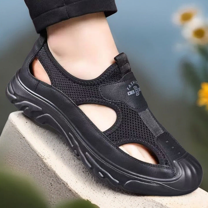 Kurt | Herren Outdoor Sandalen Geschlossene Zehenkappe Mesh Sommer