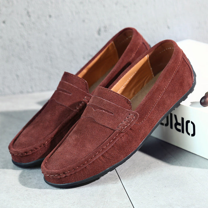 Marco | Herren Wildleder Loafer Penny Loafer Slip-on Schuhe