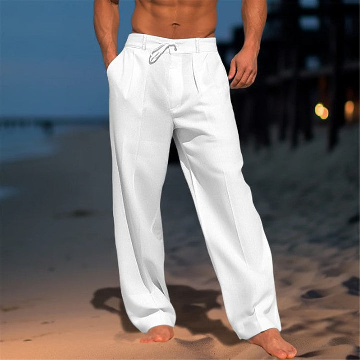 Verdo | Herren hose Kordelzug Loose Fit Sommerhose