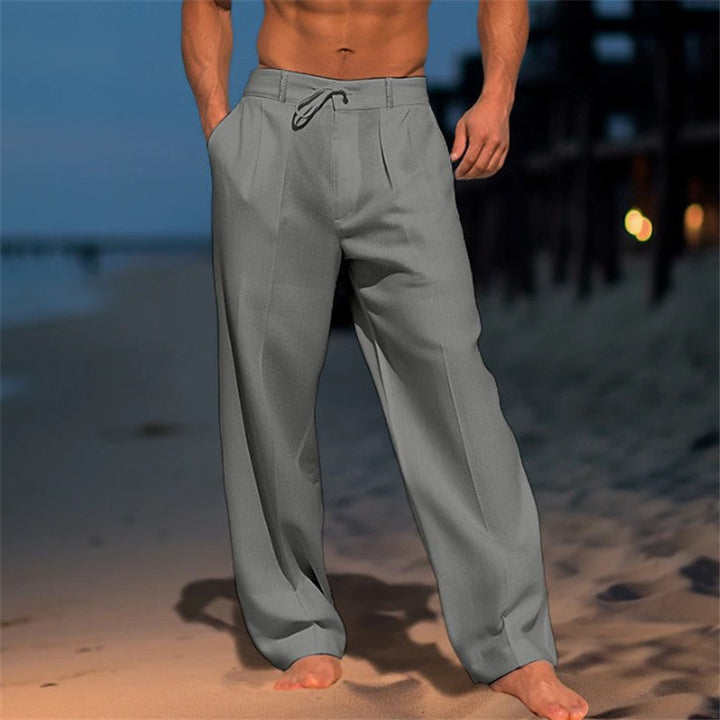 Verdo | Herren hose Kordelzug Loose Fit Sommerhose