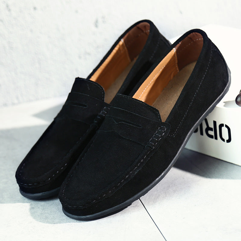 Marco | Herren Wildleder Loafer Penny Loafer Slip-on Schuhe