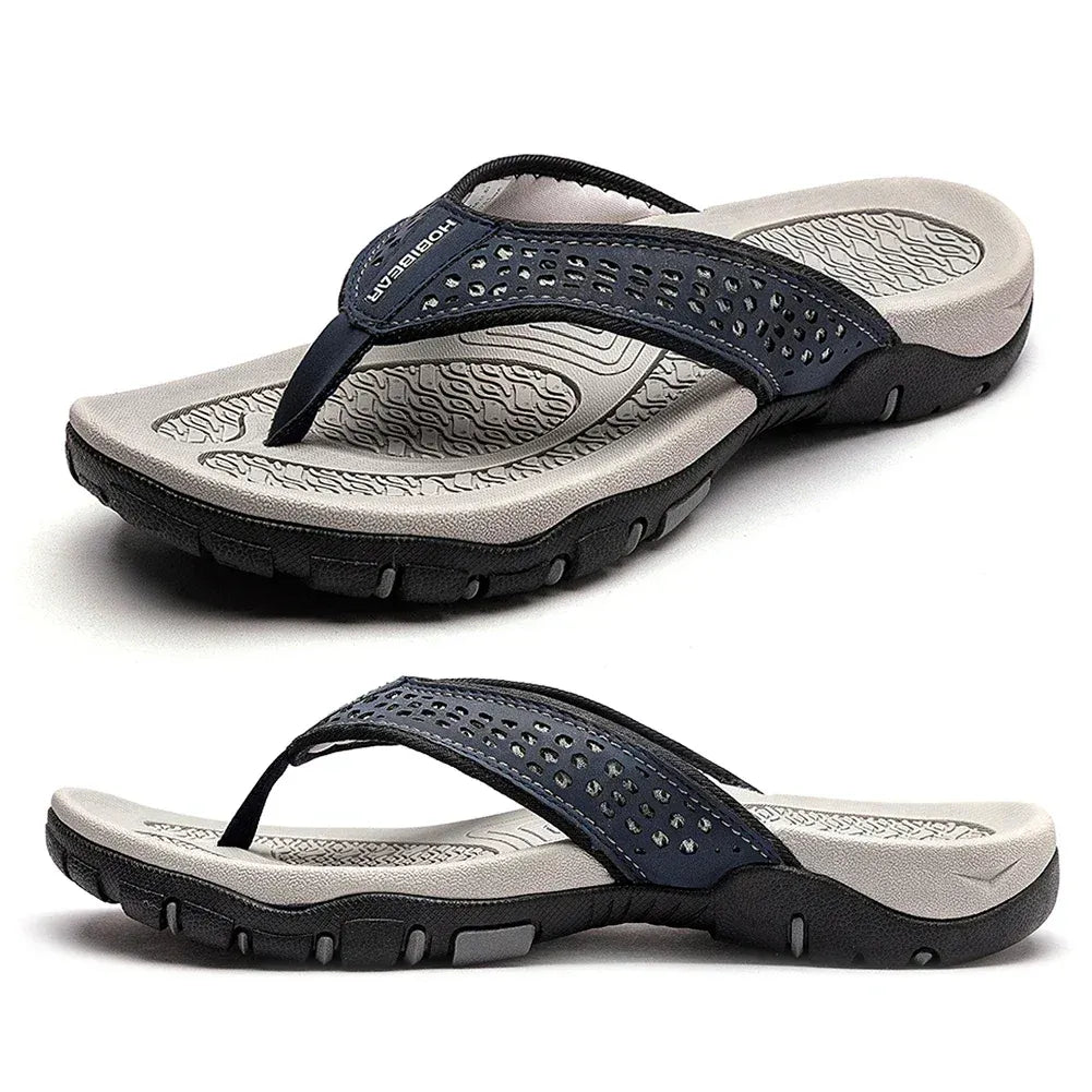 Marco | Herren Flip Flops outdoor, Zehensandalen mit Profilsohle