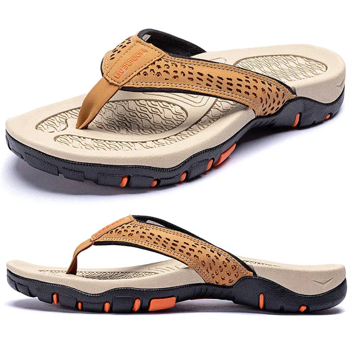 Marco | Herren Flip Flops outdoor, Zehensandalen mit Profilsohle