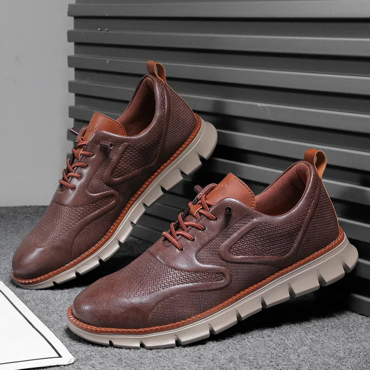 Norado | Herren Leder Sneaker Schnürschuhe Casual Herren