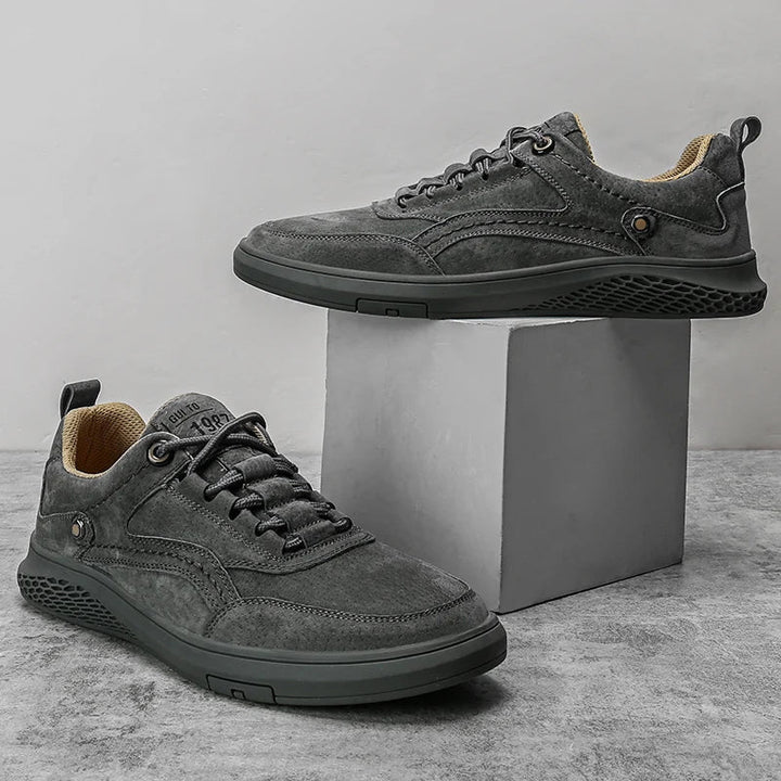 Barton | Herren Wildleder Sneaker Schnürschuhe Casual