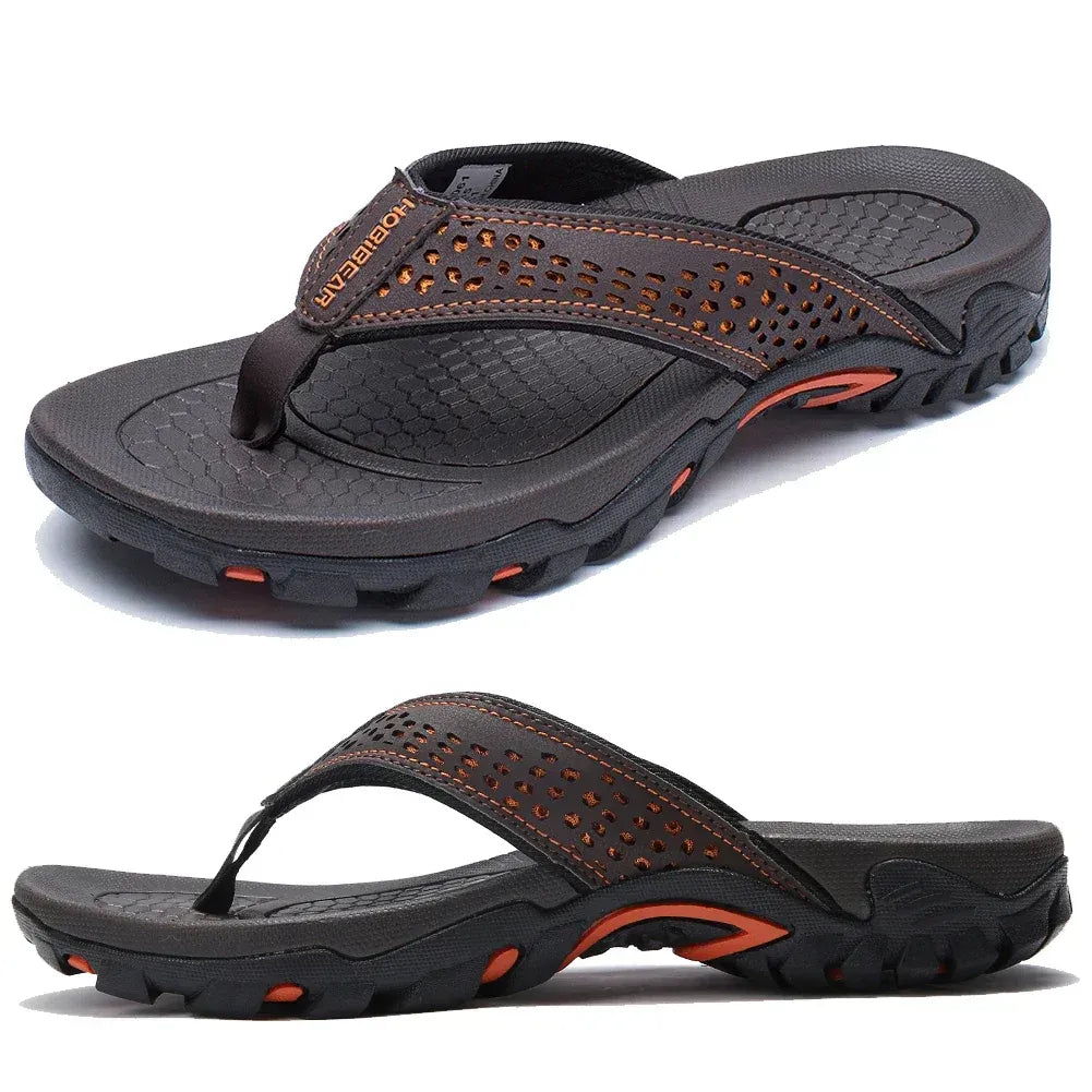 Marco | Herren Flip Flops outdoor, Zehensandalen mit Profilsohle