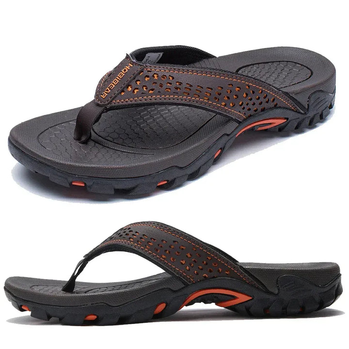 Marco | Herren Flip Flops outdoor, Zehensandalen mit Profilsohle