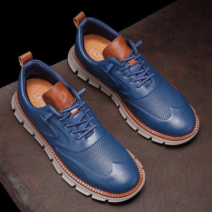 Norado | Herren Leder Sneaker Schnürschuhe Casual Herren