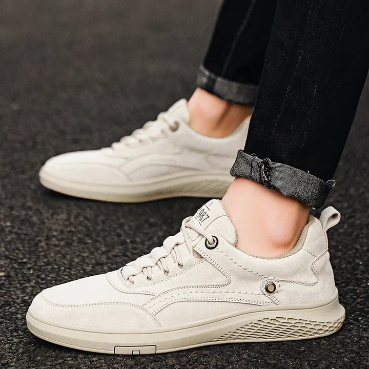 Barton | Herren Wildleder Sneaker Schnürschuhe Casual